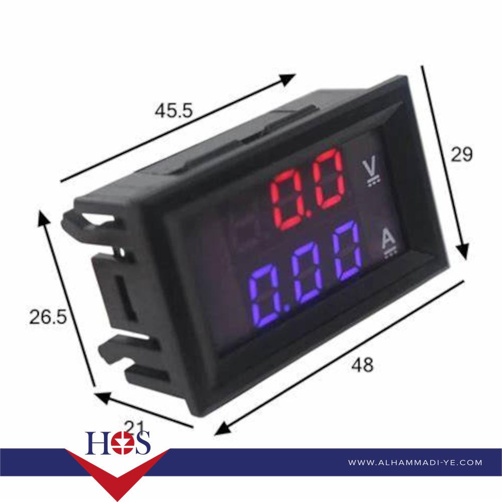 Display for  DC0-100V 10A Voltage and Current Test Digital