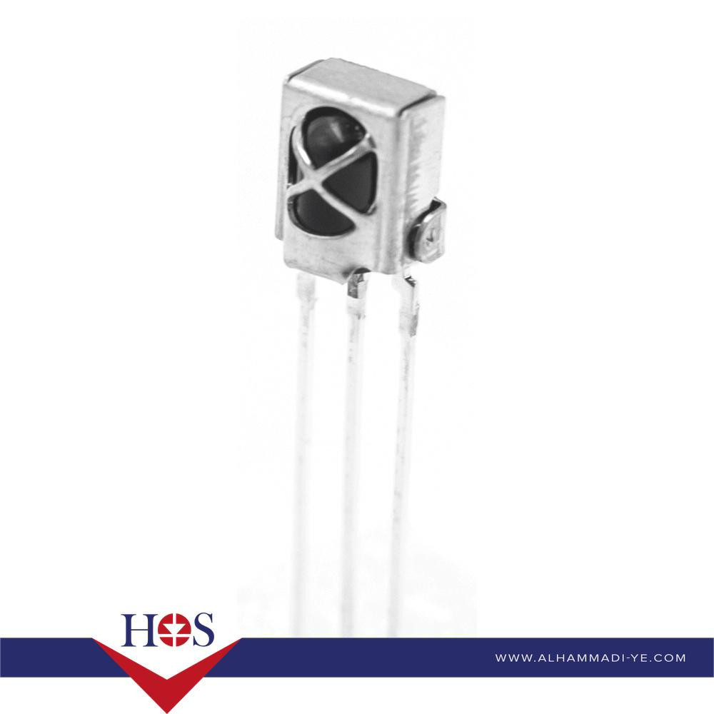 مستقبل ريموت حديد صغير -  IR Infrared Reciever Module Using VS1838B