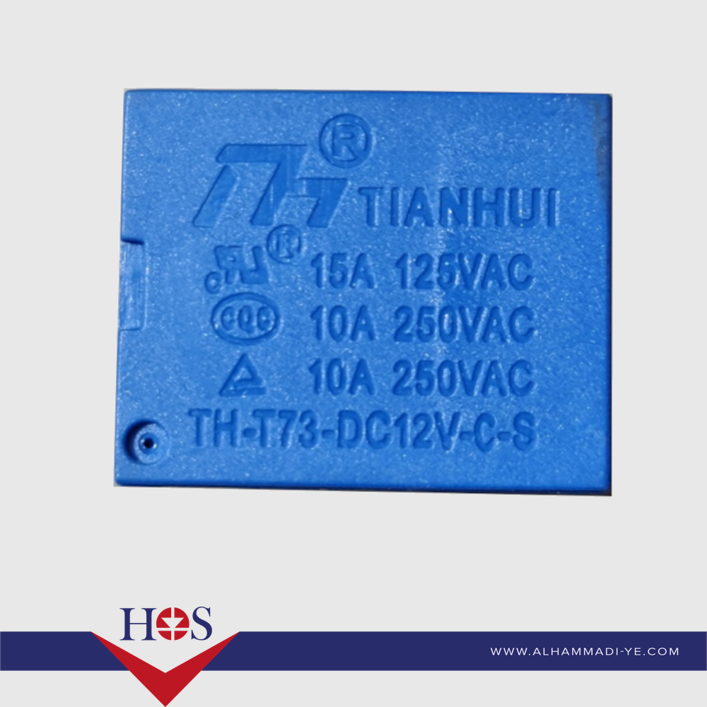 TH-t73-DC12V-C-S-RELAY ريلي 12 فولت 5 ارجل