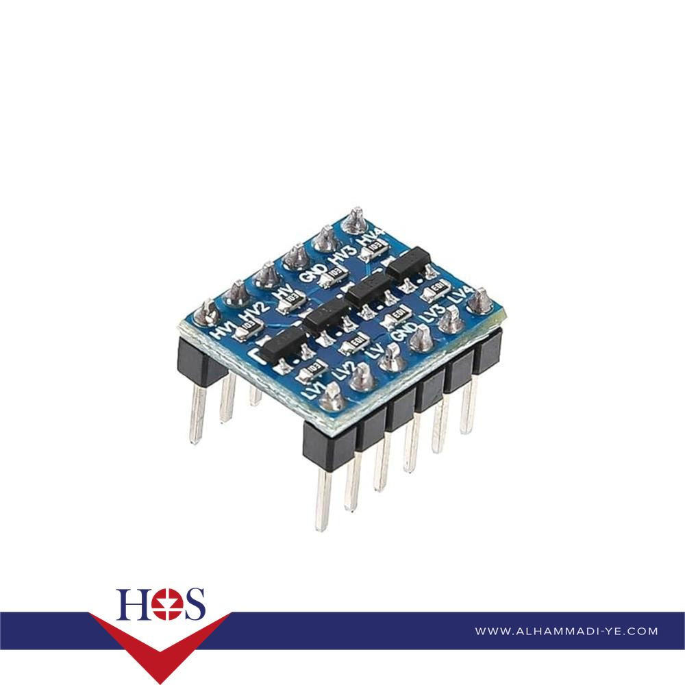 IIC I2C Logic Level Converter Bi-Directional Module 5V to 3.3V for Arduino برده تحويل فولتيه صغير من 5 فولت الي 3.3 فولت