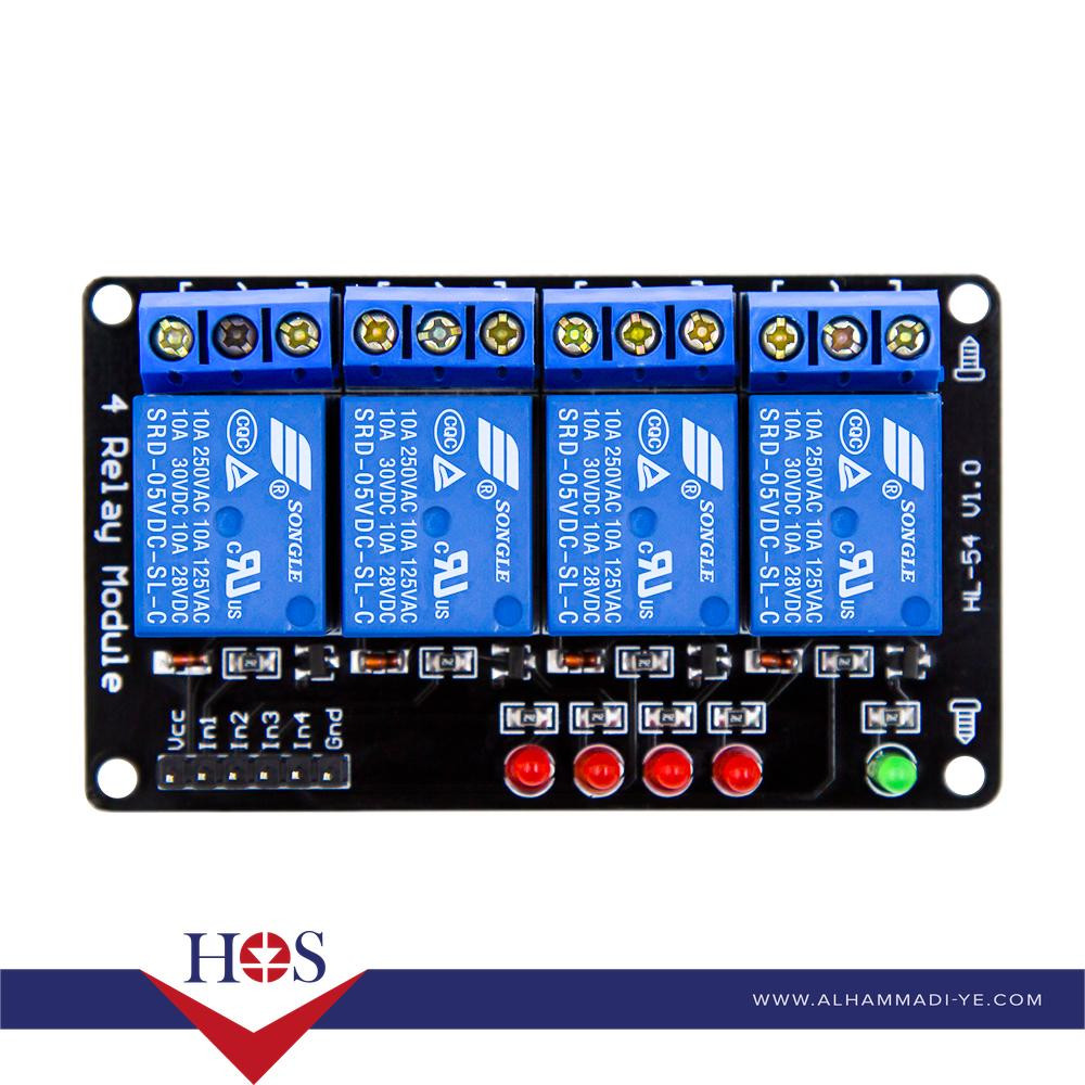 4 Road/Channel Relay5v ريلي 4 قنوات 5 فولت