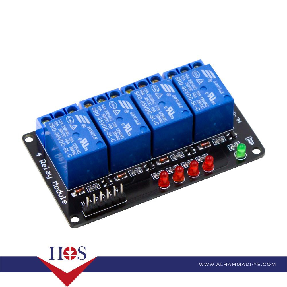 4 Road/Channel Relay5v ريلي 4 قنوات 5 فولت