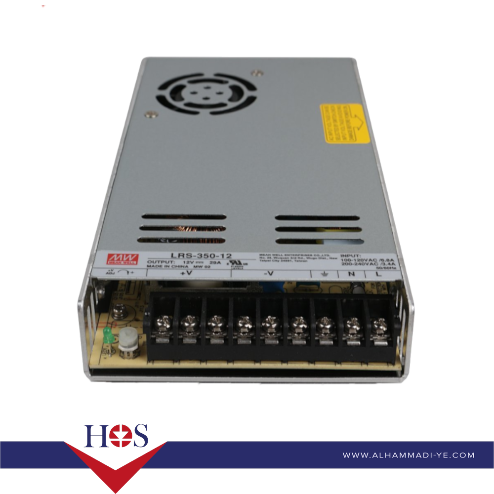 Original Taiwan MEAN WELL LRS-350-12 Power Supply  باور تيواني شيك