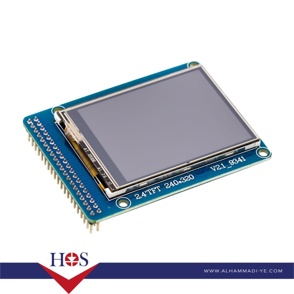 2.4 inch TFT Touch LCD with SD Socket شاشة لمس