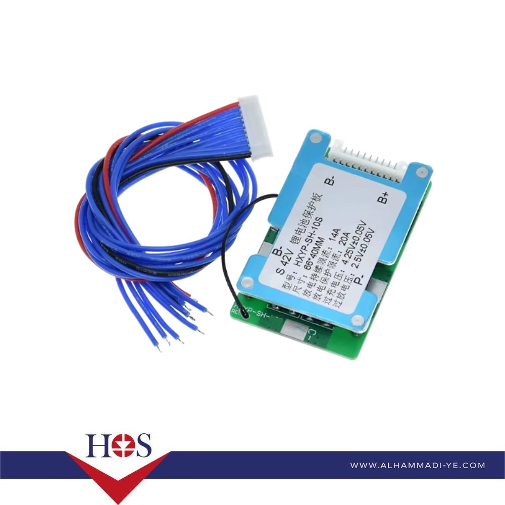 13S 3.7V 20A BMS وحدة إدارة البطارية