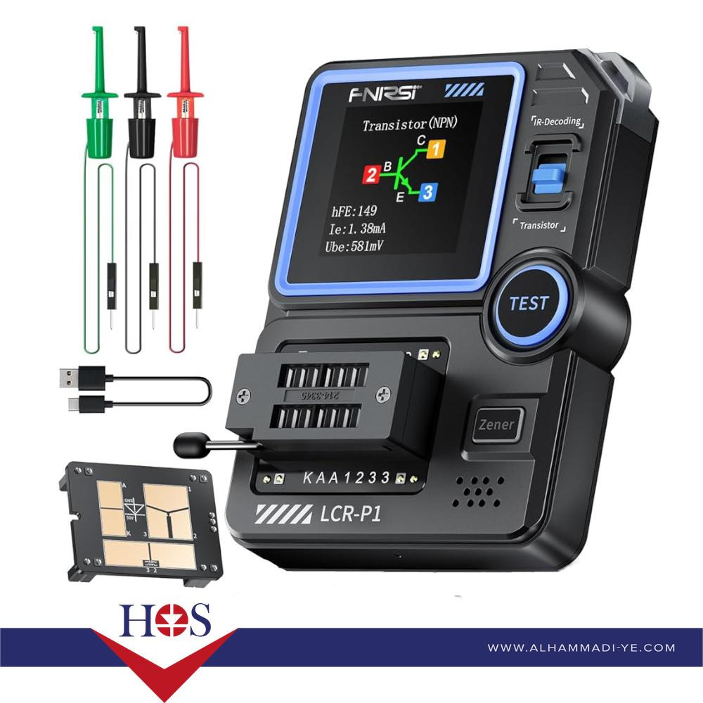 LCR Transistor Tester FNIRST LCR-P1 جهاز قياس