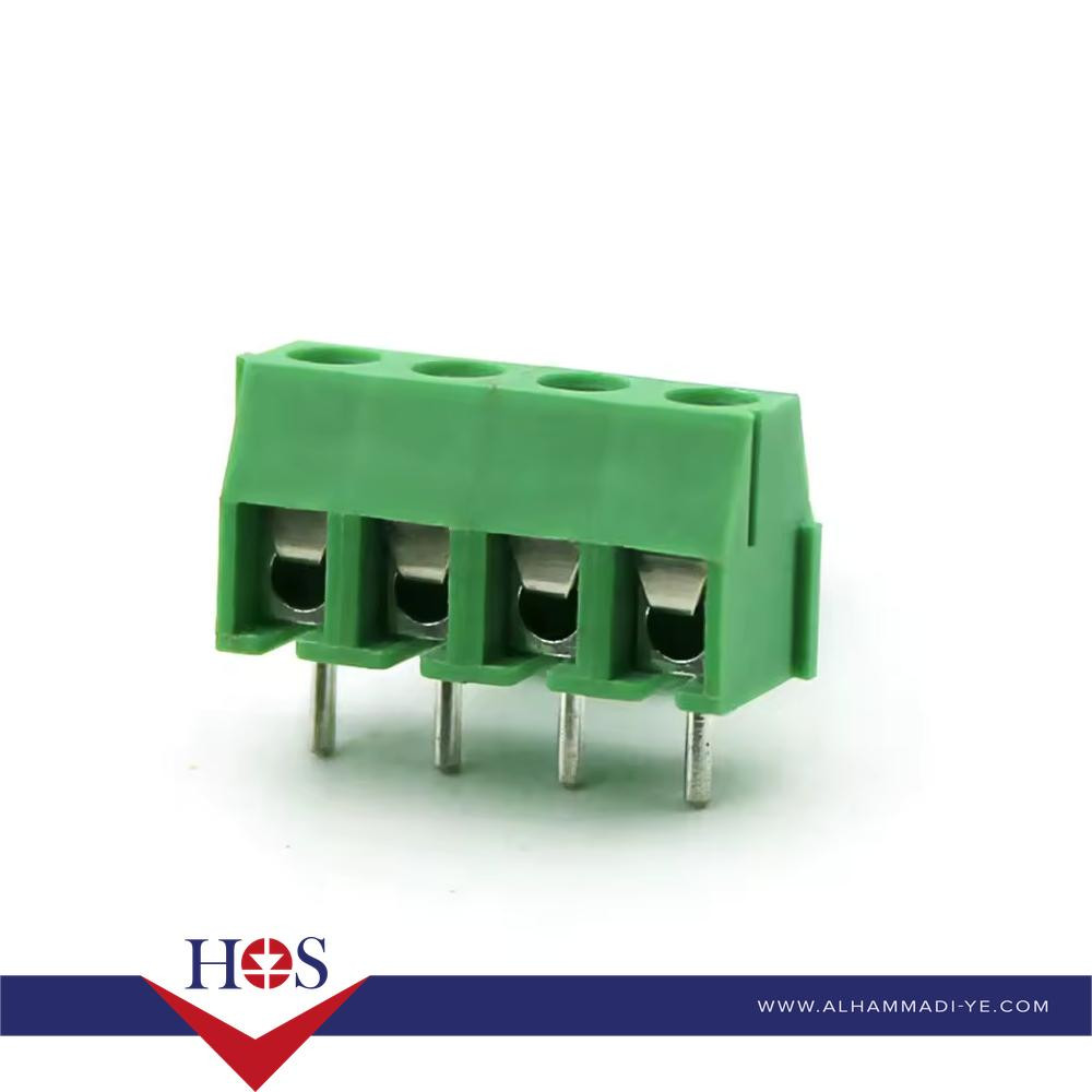 KF128-4P 2.54mm Straight Needle PCB Terminal Blocks ترمينال 4 ارجل
