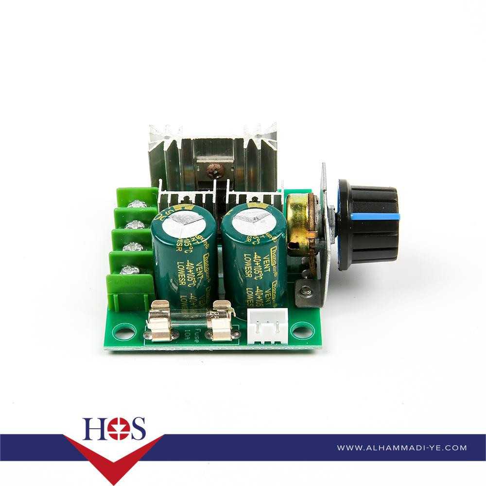 12V-40V 10A DC Motor PWM Speed Control Switch Governor without Potentiometer Bracket متحكم سرعة