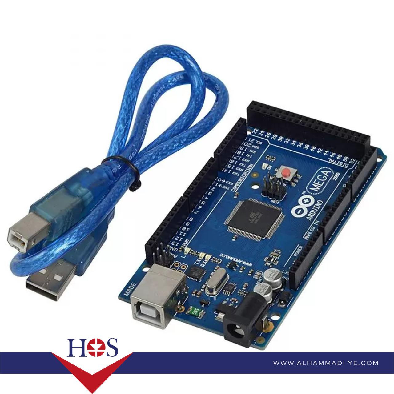 Arduino MEGA ADK + Usb Cable متحكم اردوينو ميجا