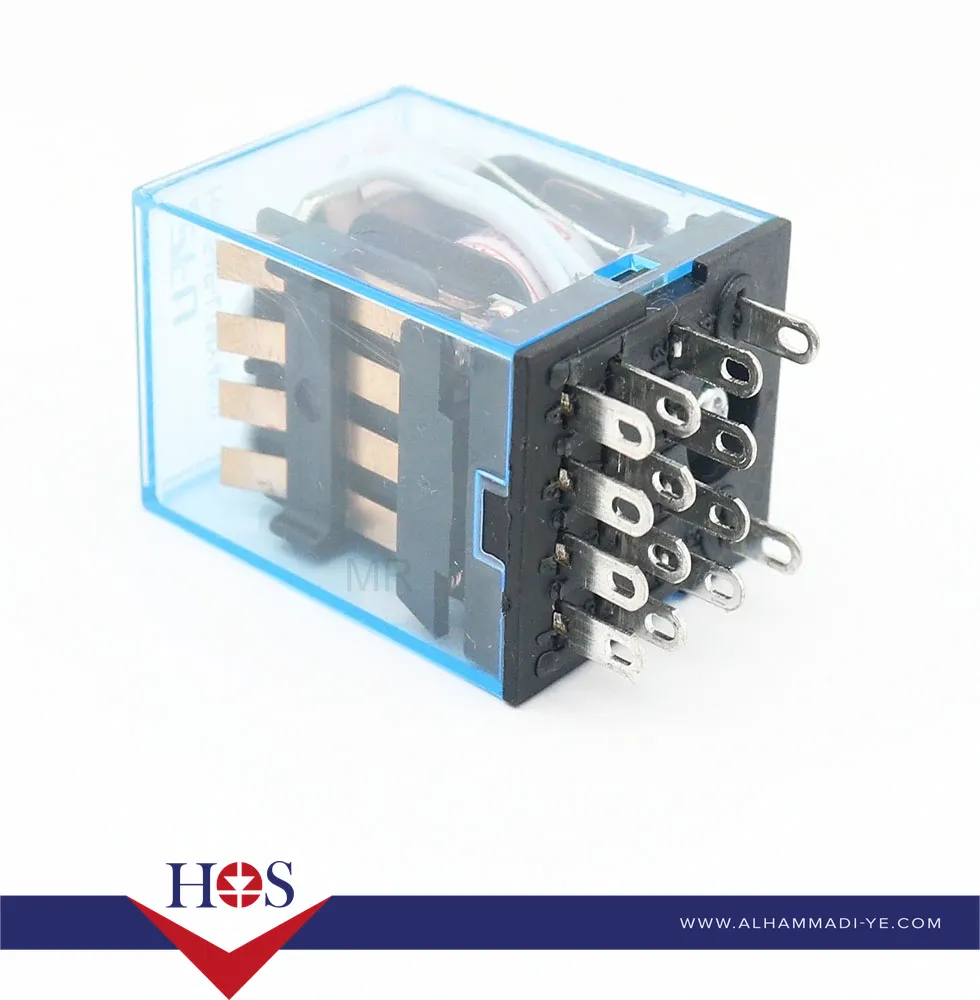 Relay-MY4NJ-DC12V-OMRON-14P ريلي 12 فولت 14 رجل