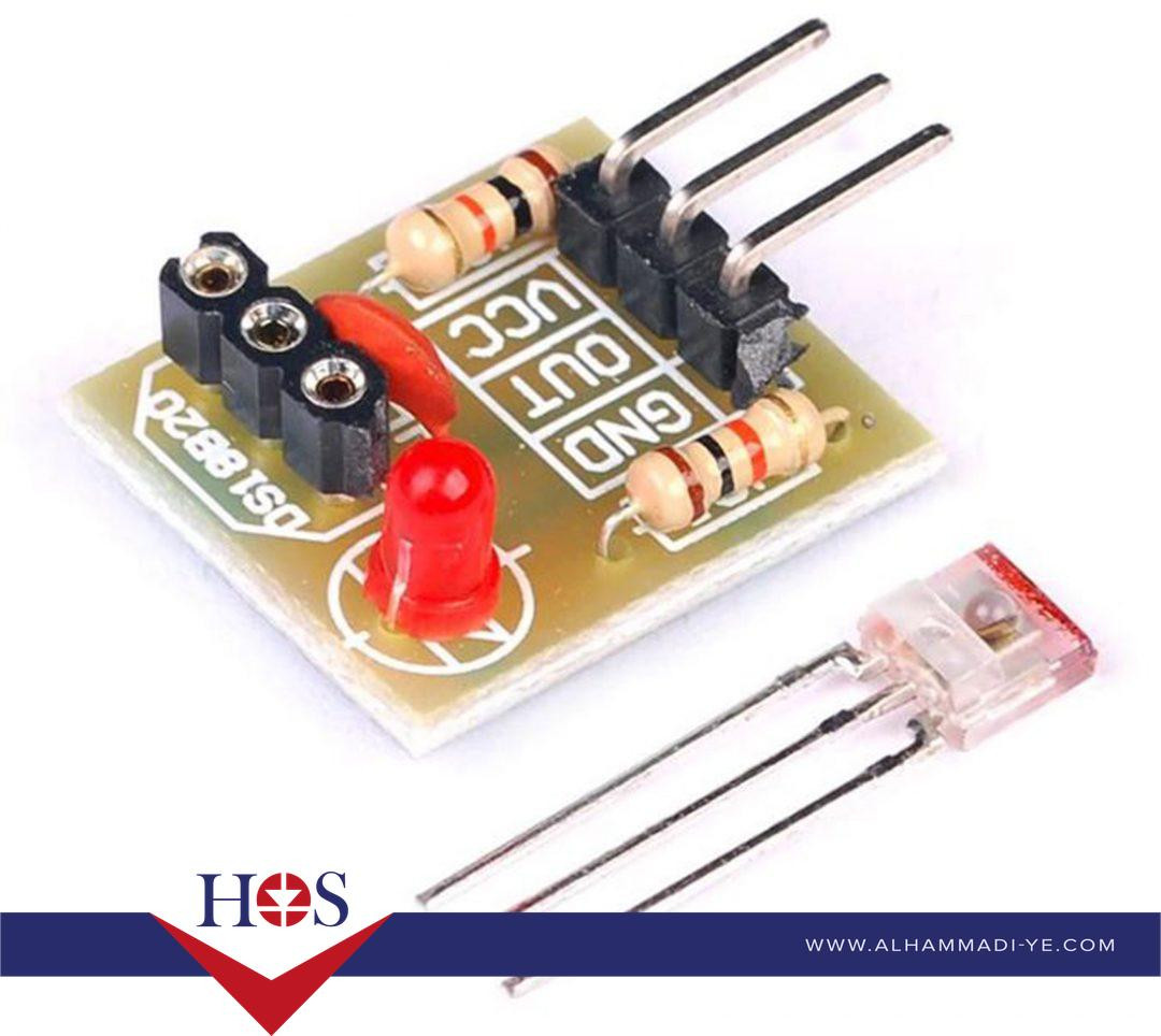 Laser Receiver Module مستقبل ليزر مع الدائرة