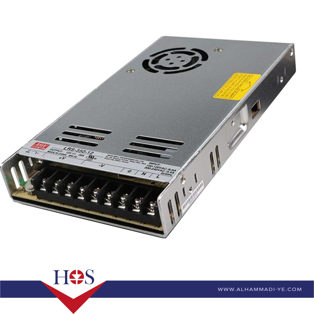 Original Taiwan MEAN WELL LRS-350-12 Power Supply  باور تيواني شيك