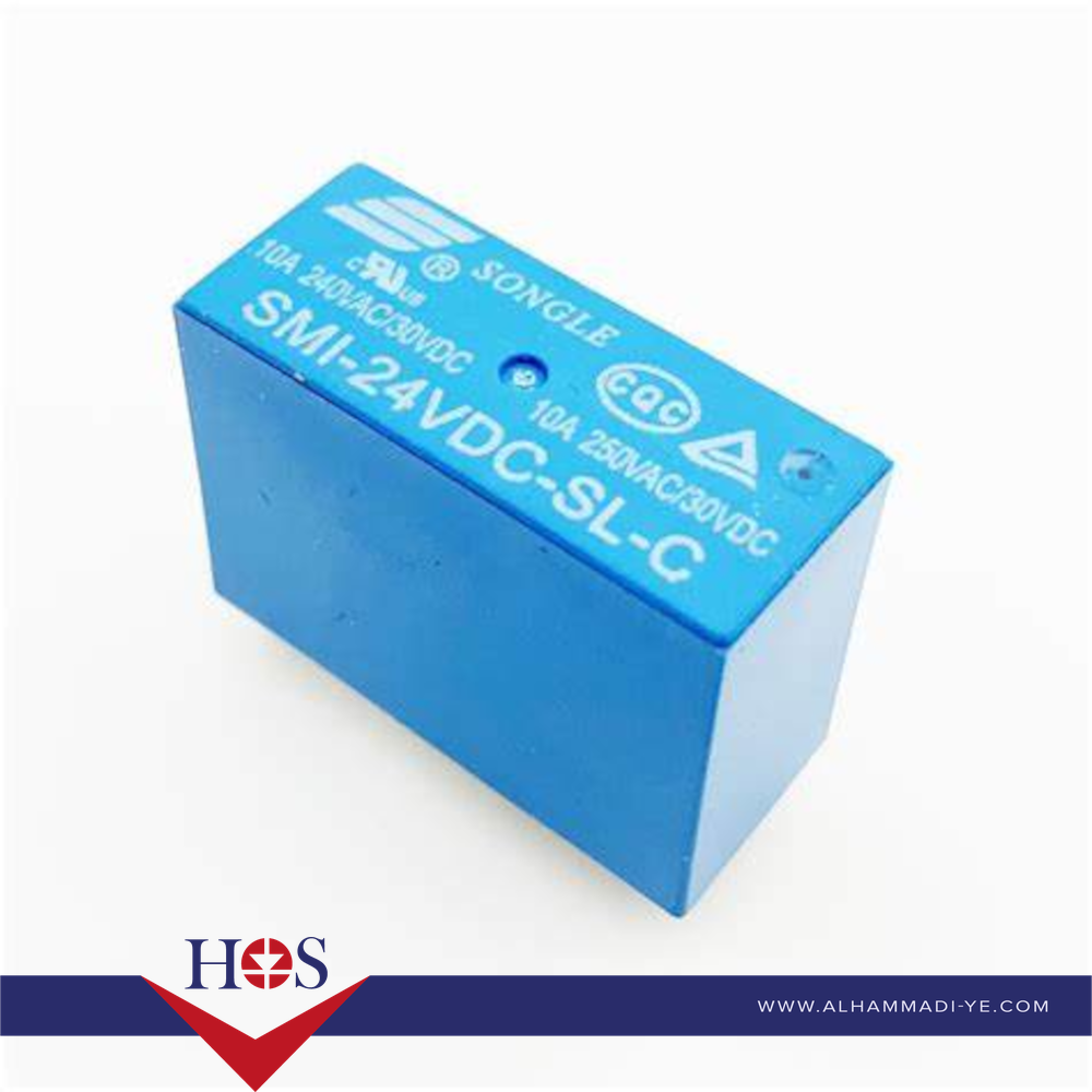 RELAY-14F-SMI-24V-8P-5-3129 ريلي 24 فولت 8 ارجل