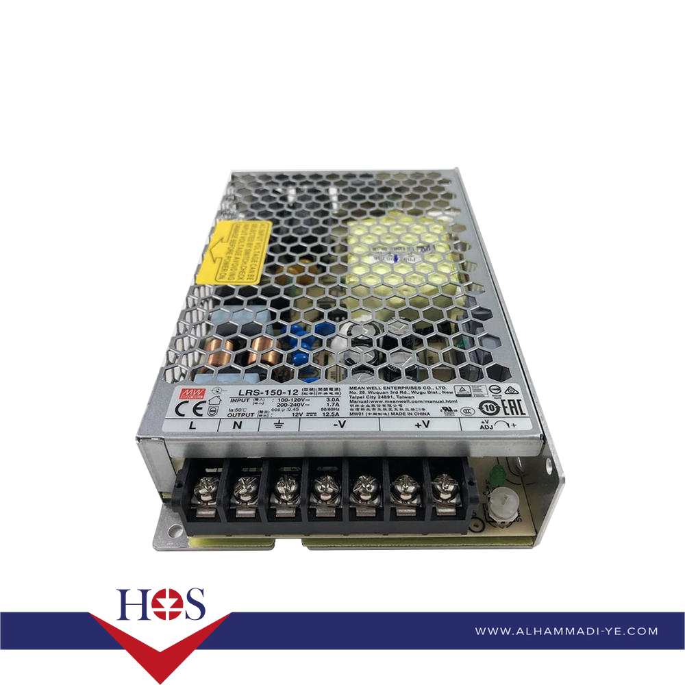 Original Taiwan MEAN WELL LRS-150-12 Power Supply  باور تيواني شيك