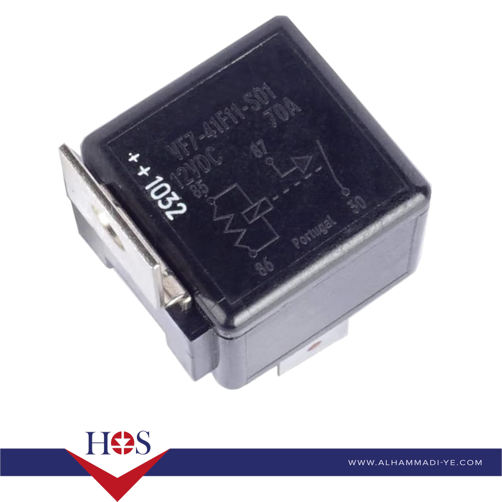 VF7-41F11-S01-DC-12V-RELAY ريلي 12 فولت اربع ارجل