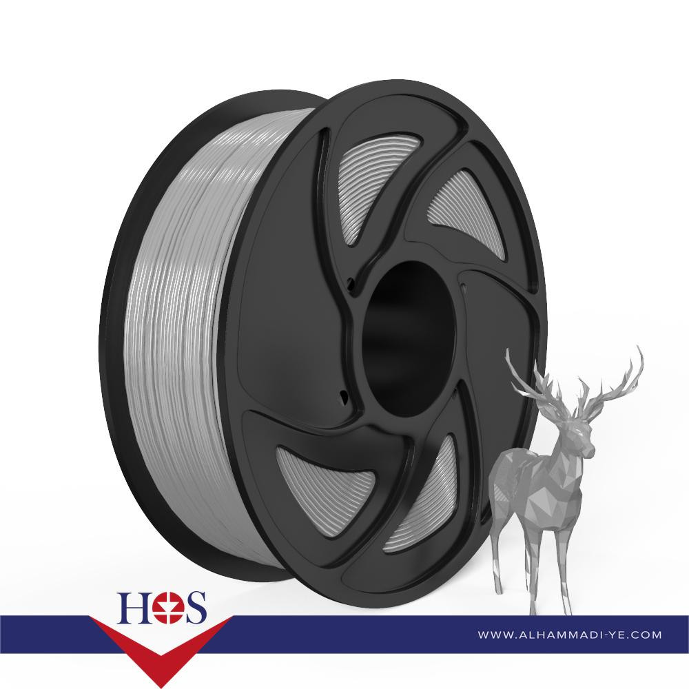 Anet-Light-Gray-PLA-filament  1KG/Roll  فيليمنت رمادي فاتح رول / 1كجم