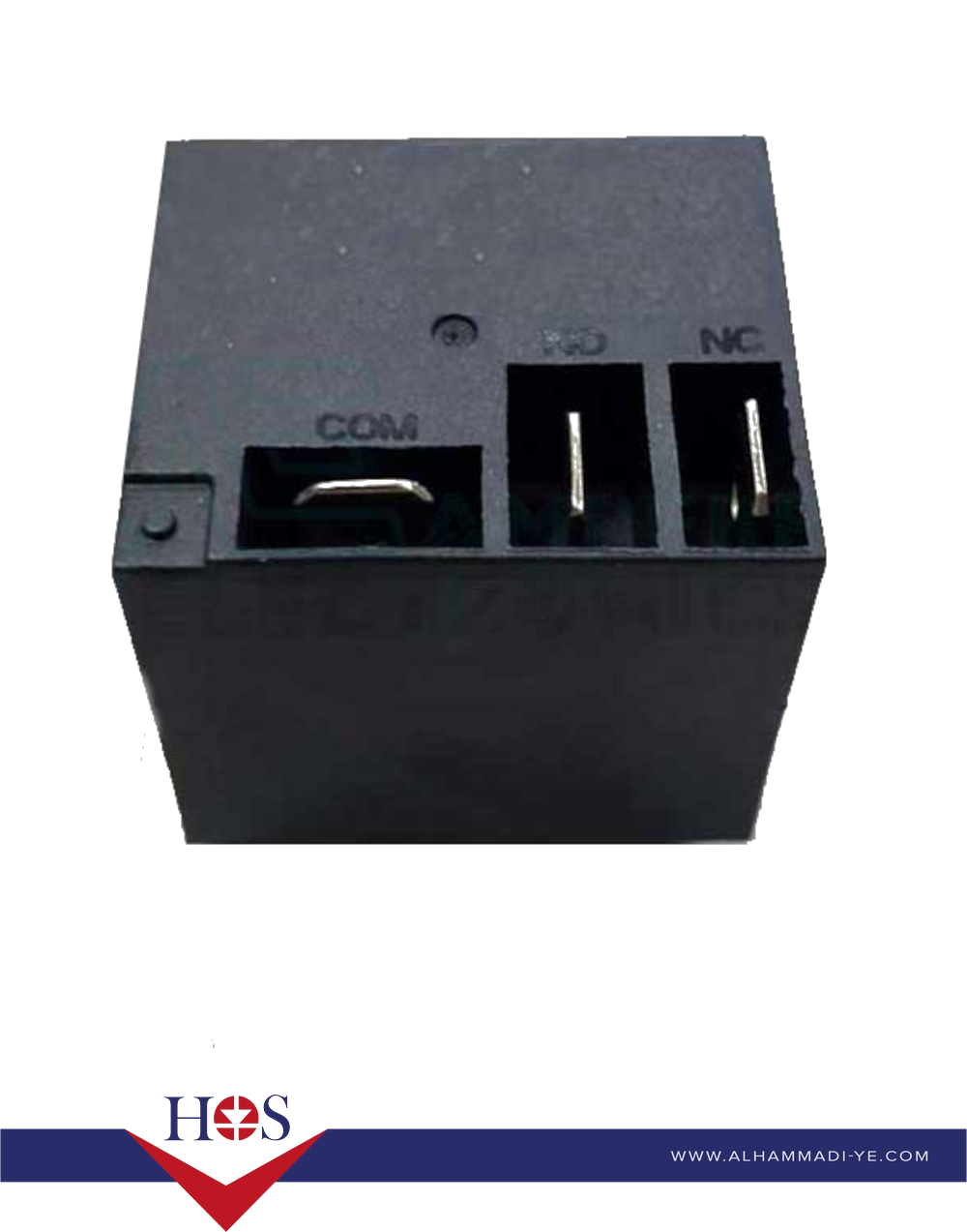 Relay-T91-JQX-16F-12V-5P-5-3124-black ريلي 12 فولت 5 ارجل