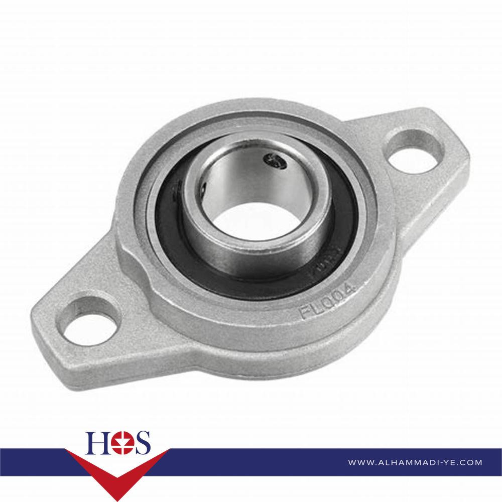 KFL000 10mm Dia Bore Aluminum Alloy Self-Aligning Flange Bearing Oval Pillow Block بيرنج عمودي