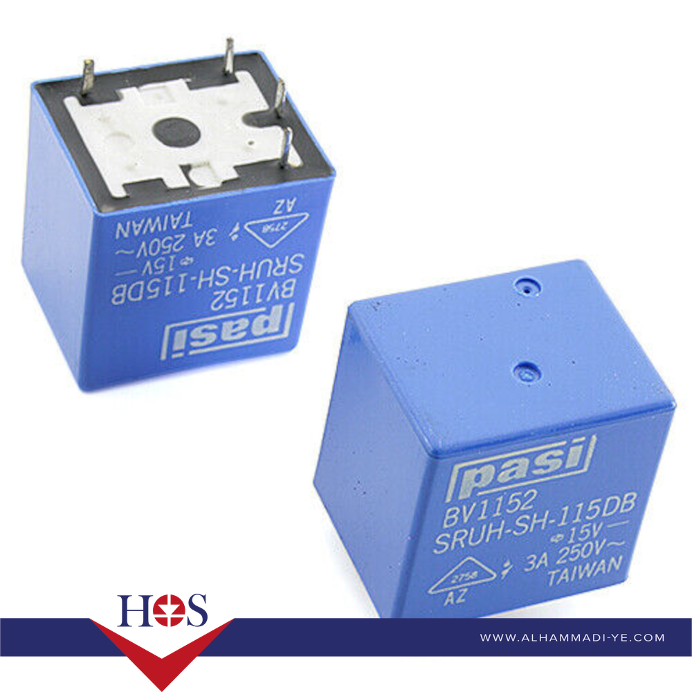 BV1152-SRUH-SH-115DB-15V-3A-RELAY ريلي 15 فولت 3 امبير 5 ارجل