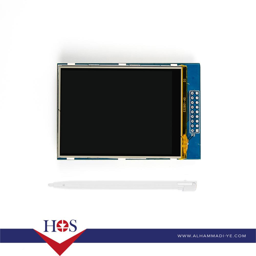 2.8 inch TFT Touch LCD with SD Socket شاشة لمس