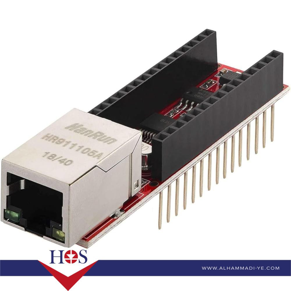NANO ETHERNET SHIELD شيلد شبكة لمتحكم اردوينو نانو