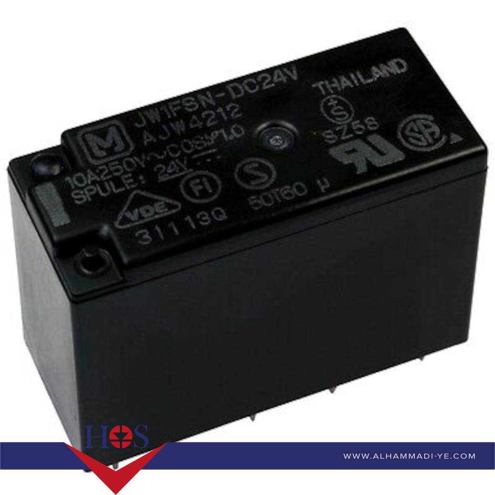 jw1afsn-DC24V RELAY ريلي 24 فولت 5 ارجل
