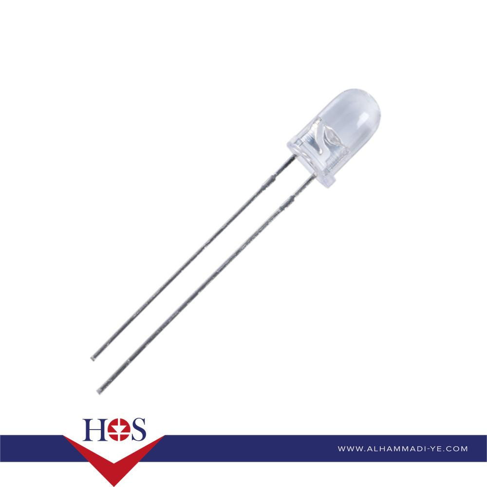 LED 5mm white لمبة ضوئية 5مل ابيض