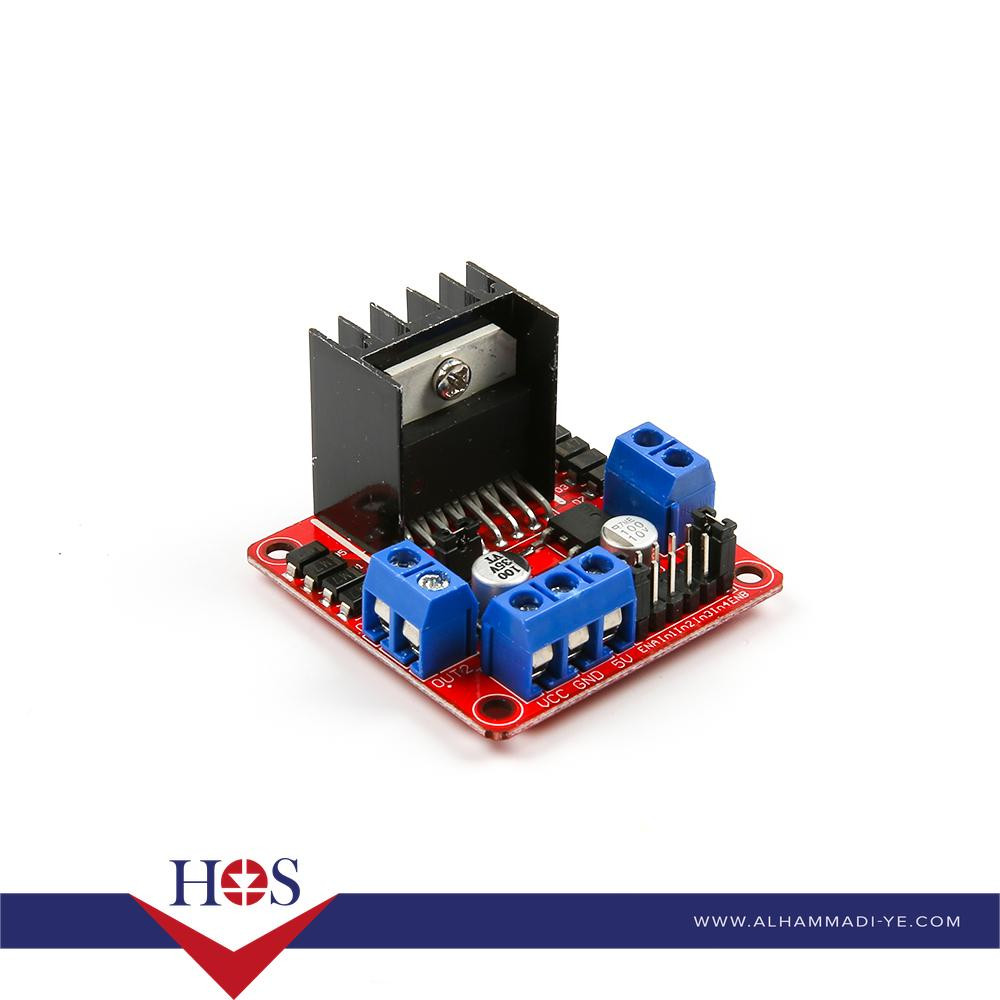 L298N Dual H Bridge DC Stepper Motor وحدة دريفر