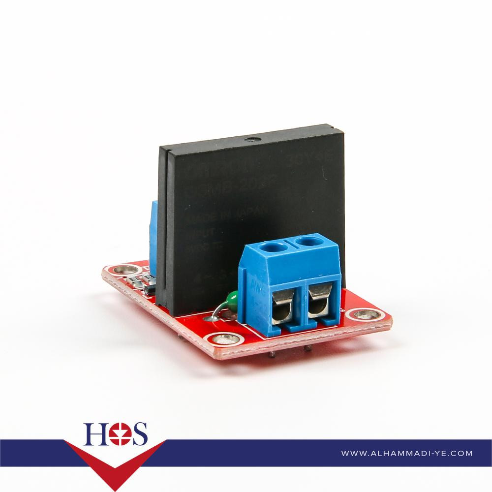 1Road 5v Low Level Solid State Relay Module with Fuse SSR 250V 2A Fuse سوليد ستات ريلي قناة واحدة 5 فولت 2 امبير