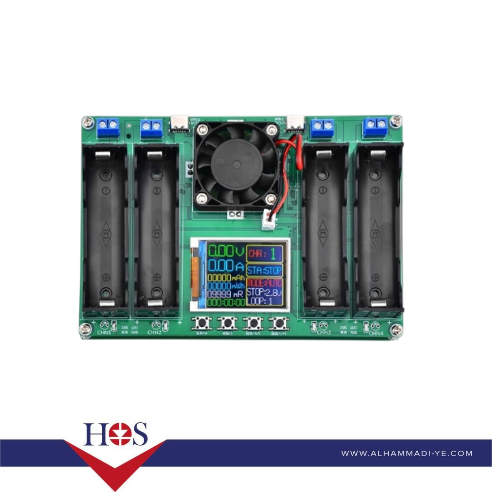 Li-Ion 18650 4 Channel Cell Tester & Charger