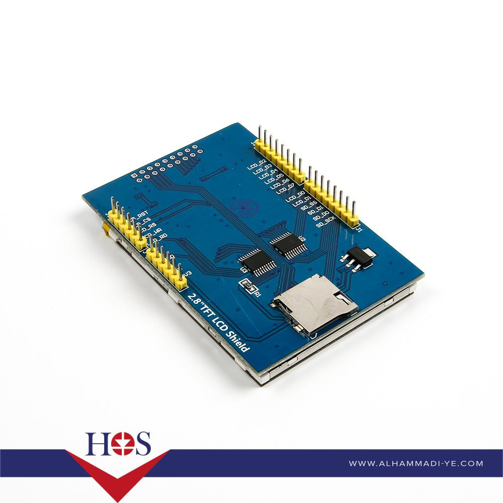 2.8 inch TFT Touch LCD with SD Socket شاشة لمس