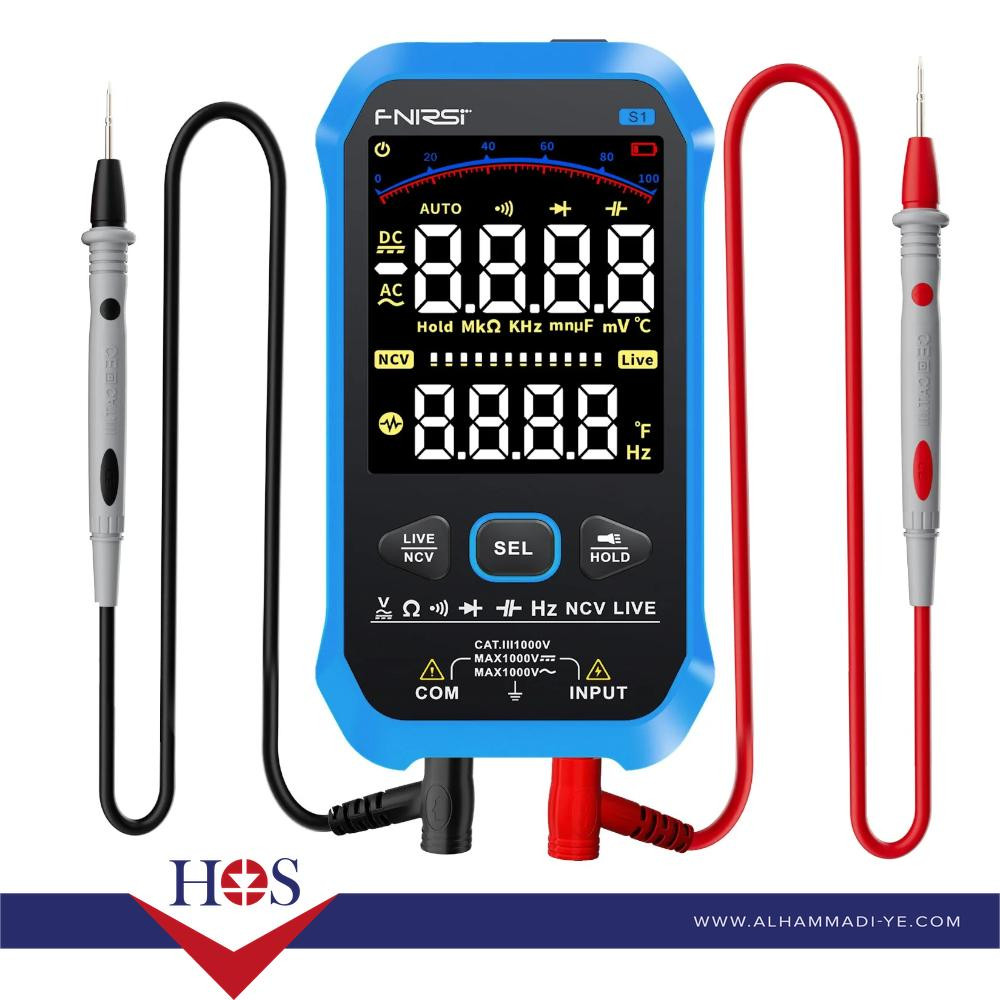 Fnirsi S1 smart multimeter test and what's inside اسلسكوب