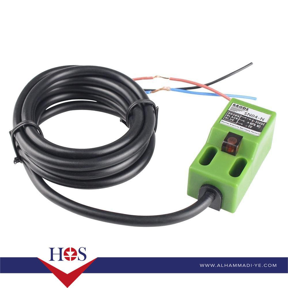 DC NPN NO 5mm 10-30V Detection Distance Proximity Detector Sensor SN04-N حساس تقاربي اخضر