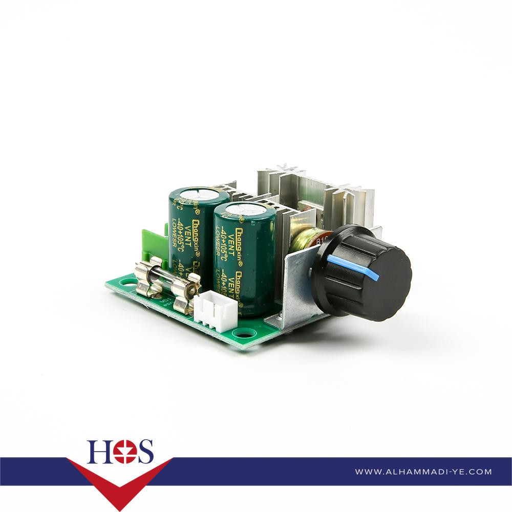 12V-40V 10A DC Motor PWM Speed Control Switch Governor without Potentiometer Bracket متحكم سرعة