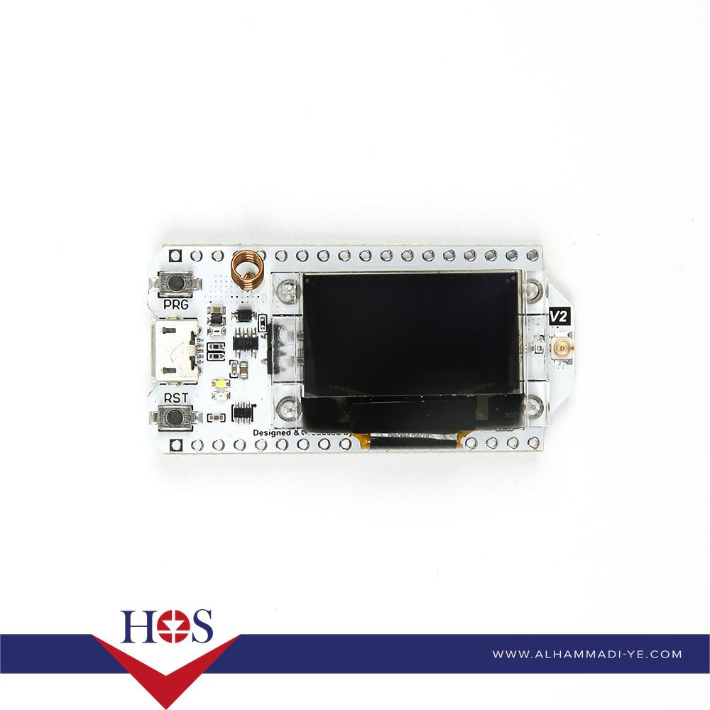 SX1262 ESP32 0.96 Inch Blue OLED Display Bluetooth WIFI Kit 32 Module IOT Development Board for Ardu w/ Antenna  868-915mhz متحكم لورا