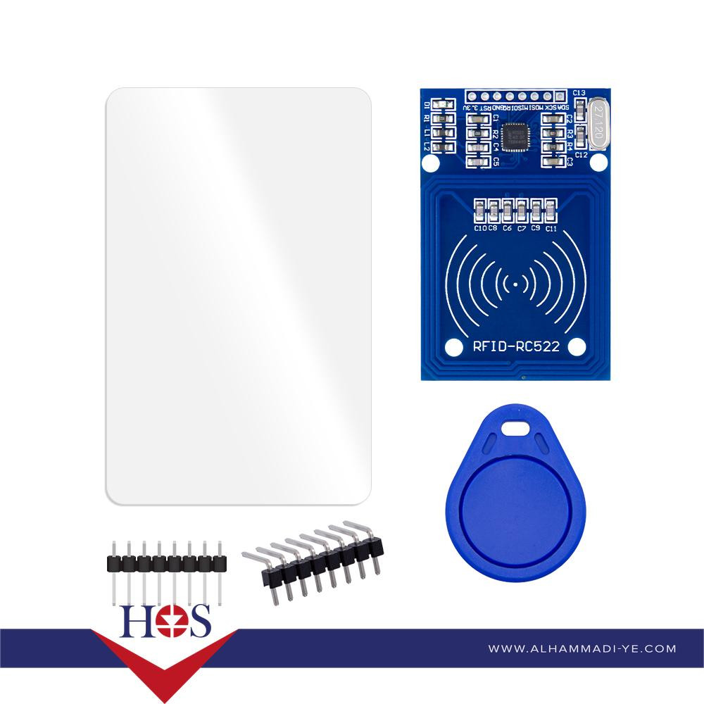 RFID-RC522 RFID Radio frequency IC وحدة قارئ البطائق