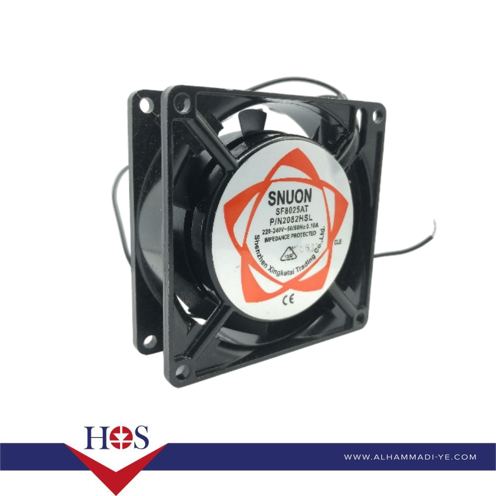 Fan AC 220 80*25 - 2 Line