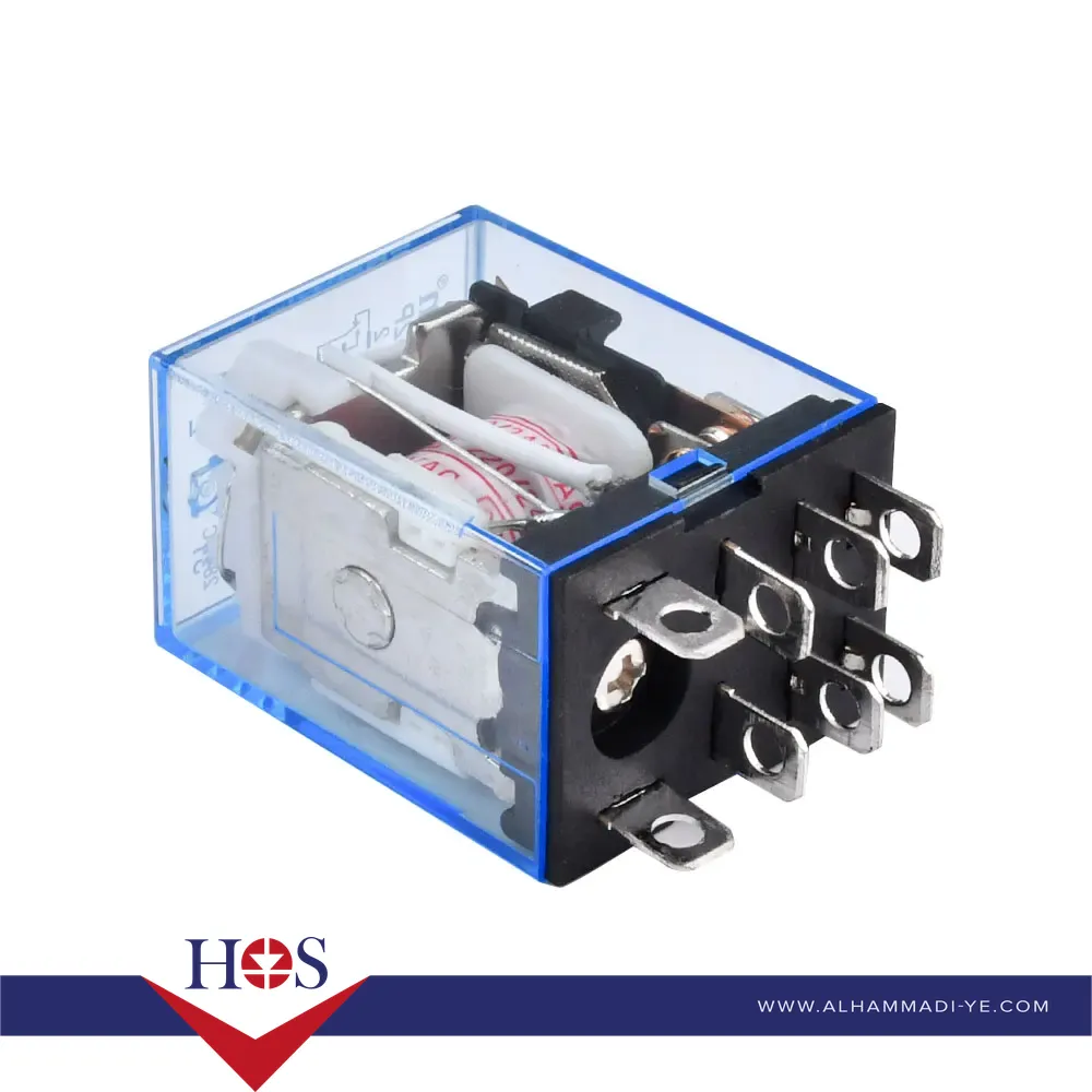 Relay-MY2NJ-220V-8P-5A ريلي 220 فولت 5 امبير 8 ارجل