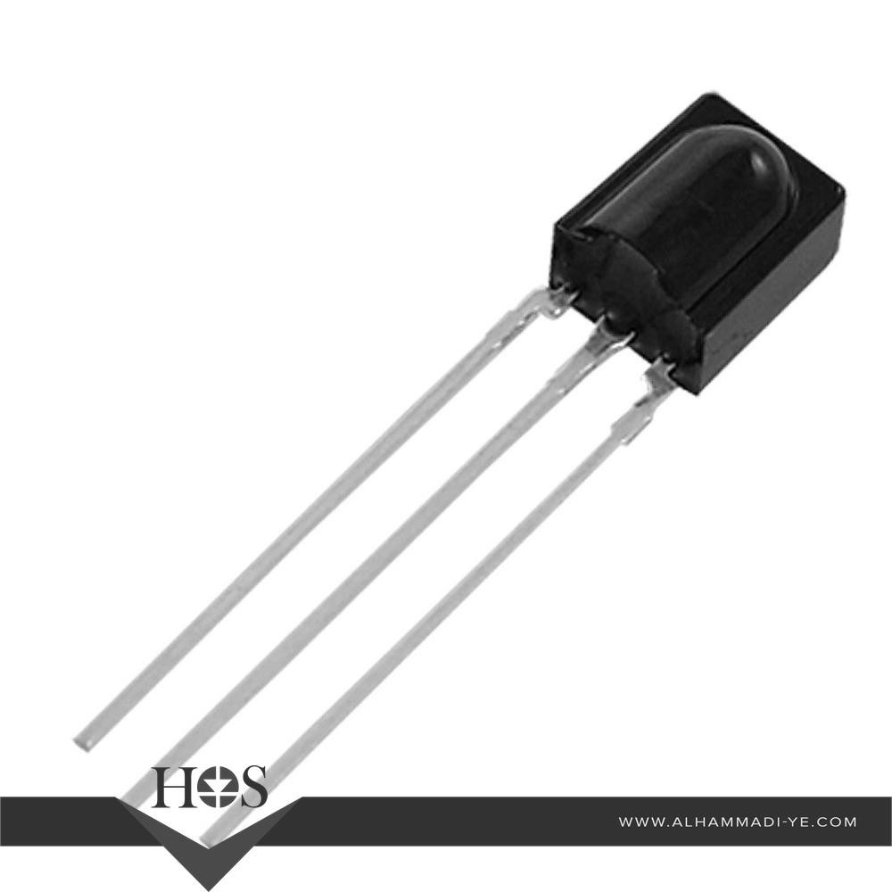 Infrared VS1838 IR Receiver Modules مستقبل ريموت 3 ارجل اسود
