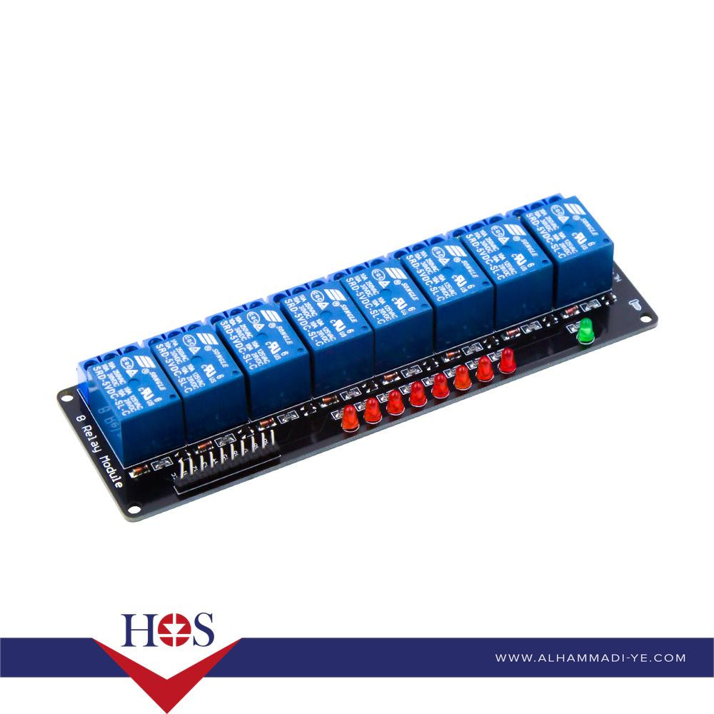 8 Road/Channel Relay5v ريلي 8 قنوات 5 فولت